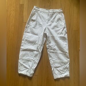 Everlane // The Utility Barrel Pant in Bone